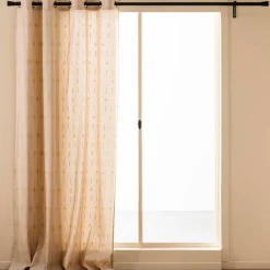 Rideau|douceur d'intu017drieur Rideau coton (140 x 240 cm) Ondine Blanc