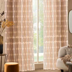 Rideau|douceur d'intu017drieur Rideau coton (140 x 240 cm) Ondine Noir