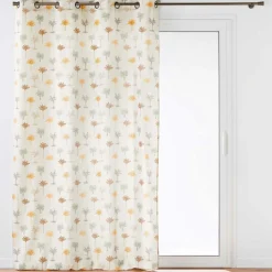 Rideau|douceur d'intu017drieur Rideau coton (140 x 240 cm) Palmelia Beige