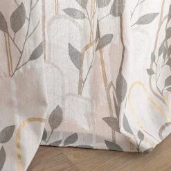 Rideau|douceur d'intu017drieur Rideau coton (140 x 240 cm) Roseris Gris