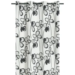 Rideau|STOF Rideau coton (140 x 260 cm) Tilda Gris