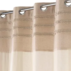 Rideau|douceur d'intu017drieur Rideau coton tufté (140 x 240 cm) Hilary Beige