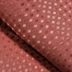 Accessoire Salle De Bain|Rideau De Douche|douceur d'intu017drieur Rideau de douche effet tissé à anneaux (180 x 200 cm) Quartz Terracotta