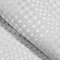 Accessoire Salle De Bain|Rideau De Douche|douceur d'intu017drieur Rideau de douche effet tissé à anneaux (180 x 200 cm) Quartz Blanc