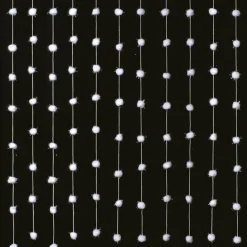 Déco Et Objet De Noël|Feeric Lights & Christmas Rideau de fenêtre (90 x H200 cm) Groenland neige Blanc