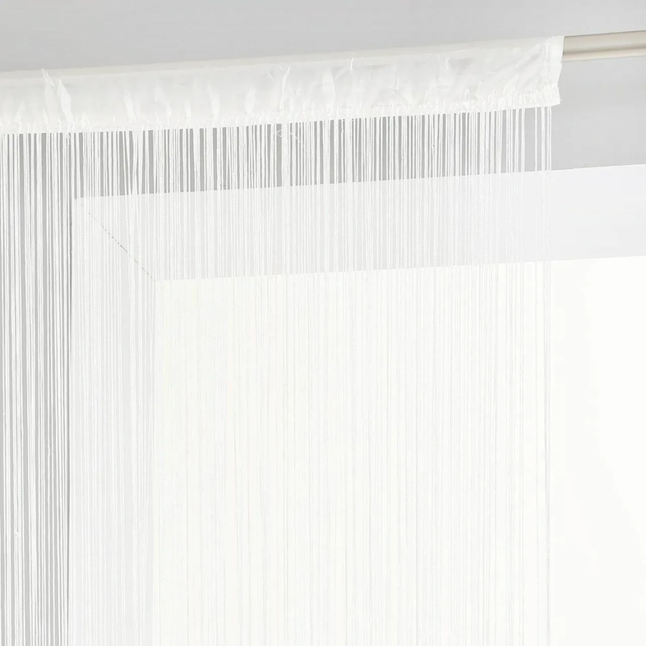 Rideau|ATMOSPHERA Rideau de fil (90 x H200 cm) Uni Ivoire