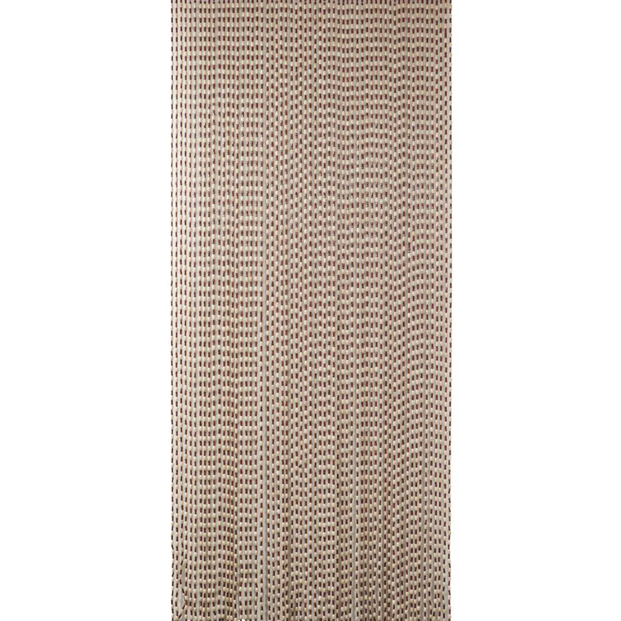 Rideau|LUANCE Rideau de porte perles bois (90 x 200 cm) Gipsy Marron