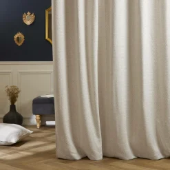 Rideau|EMINZA Rideau effet chiné (180 x 260 cm) James sable Beige