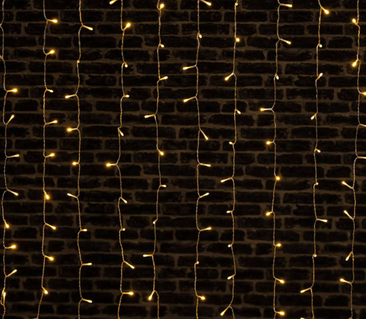 Guirlande Lumineuse Grand Format|Guirlande Lumineuse|FEERIC LIGHTS Rideau lumineux H2 m L3 m 600 LED Blanc chaud