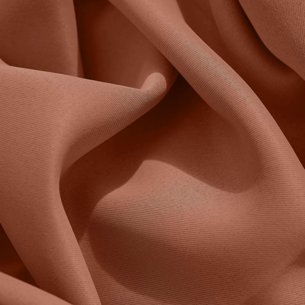 Rideau|EMINZA Rideau obscurcissant galon fronceur (140 x 260 cm) Dark Terracotta