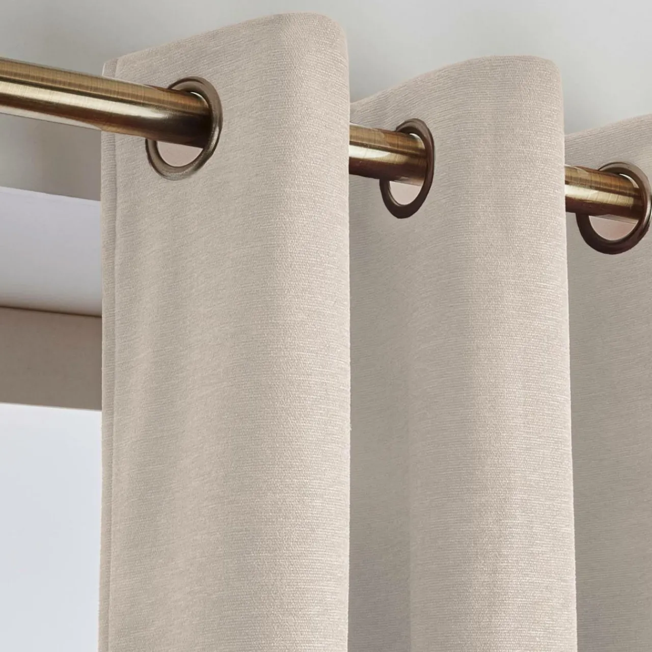 Rideau|EMINZA Rideau obscurcissant thermique (140 x 180 cm) Minuit Taupe