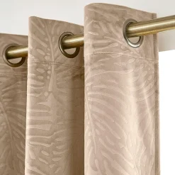 Rideau|EMINZA Rideau obscurcissant velours (180 x 260 cm) Fern Taupe