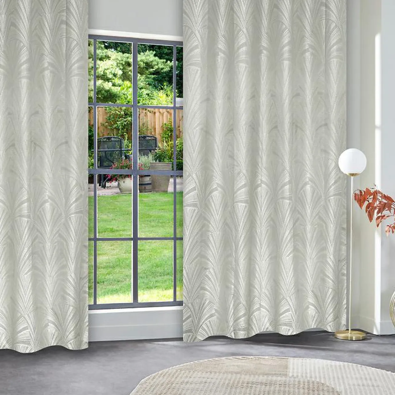 Rideau|Atmosphera, cru017dateur d'intu017drieur Rideau occultant (140 x 260 cm) Effie Ecru