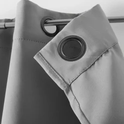 Rideau|LOVELY CASA Rideau occultant (135 x H250 cm) Notte Gris