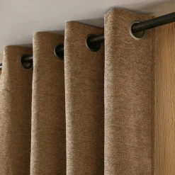 Rideau Thermique|Rideau|EMINZA Rideau occultant isolant Total Blackout (140 x 180 cm) Magnus Camel