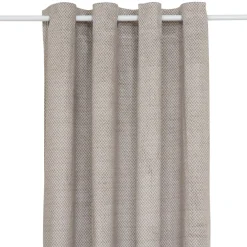 Rideau|Atmosphera, cru017dateur d'intu017drieur Rideau occultant velours (135 x 260 cm) Yupi lin Beige