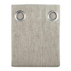 Rideau|LOVELY CASA Rideau oeillets (140 x 260 cm) Bea Taupe clair