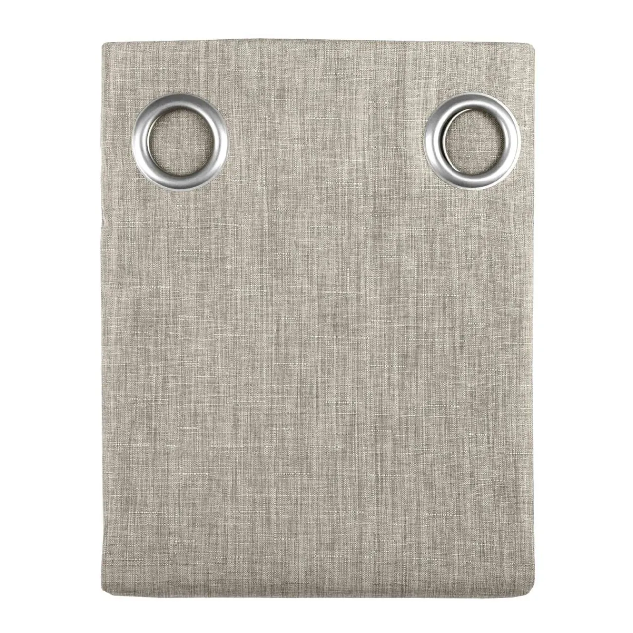 Rideau|LOVELY CASA Rideau oeillets (140 x 260 cm) Bea Taupe clair