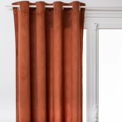 Rideau|ATMOSPHERA Rideau oeillets (140 x 260 cm) Lilou Terracotta