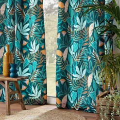 Rideau|DOUCEUR D'INTERIEUR Rideau oeillets (140 x 280 cm) Tilda Vert