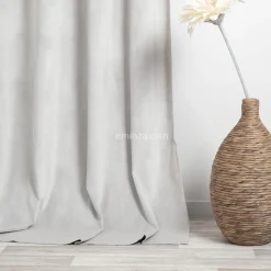 Rideau|ATMOSPHERA Rideau oeillets (140 X 260 cm) Velours Ivoire