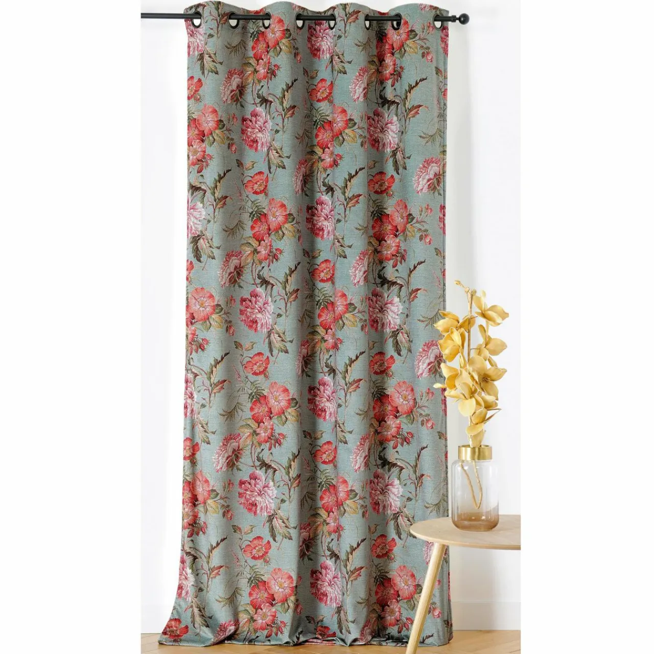 Rideau|LINDER Rideau oeillets (145 x 240 cm) Victoria Rose