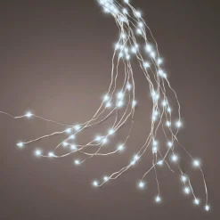 Guirlande Lumineuse|KAEMINGK Rideau pour sapin H1,80 m 408 Micro LED Flashing light Blanc froid