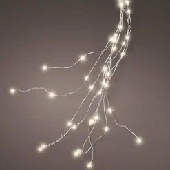 Guirlande Lumineuse|KAEMINGK Rideau pour sapin H2,40 m 832 Micro LED Flashing light Blanc chaud