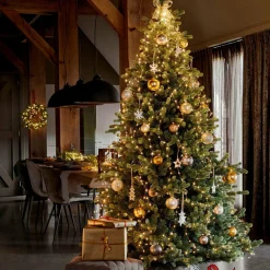 Guirlande Lumineuse|KAEMINGK Rideau pour sapin H2,10 m 672 Micro LED Flashing light Blanc chaud