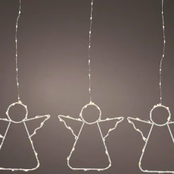 Guirlande Lumineuse|KAEMINGK Rideau pour sapin Micro Led H1,80 m 534 LED Ange Blanc très chaud