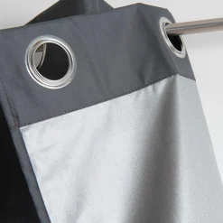 Rideau Thermique|Rideau|DOUCEUR D'INTERIEUR Rideau thermique (140 x 260 cm) Icemount Gris anthracite Gris foncé