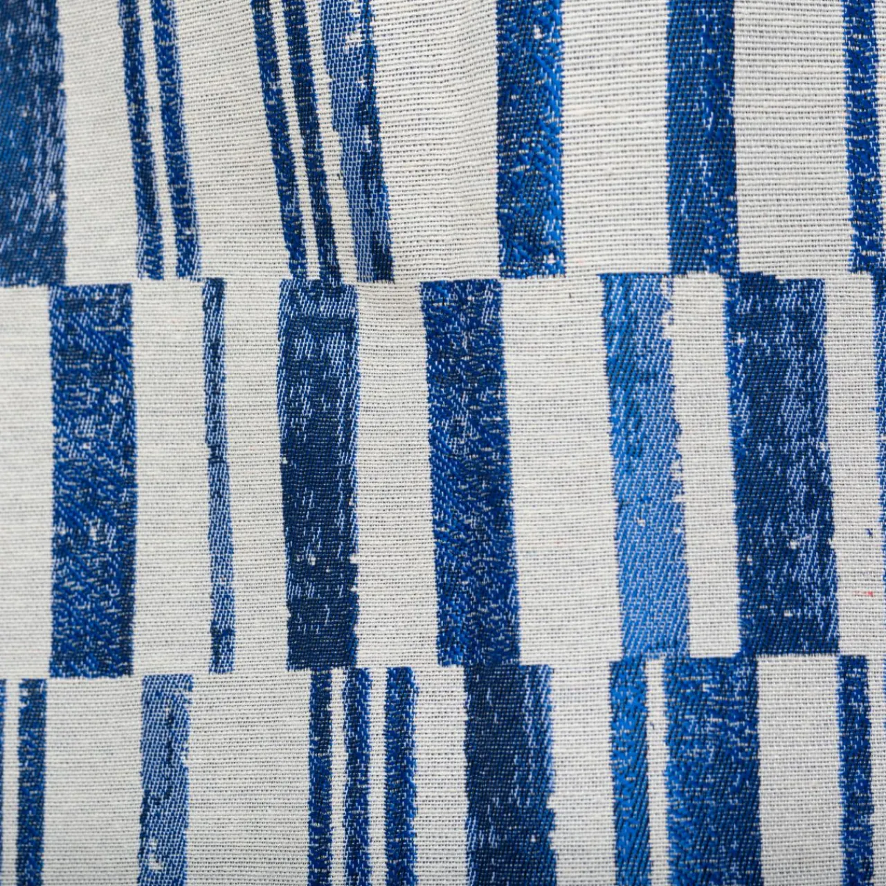 Rideau|Atmosphera, cru017dateur d'intu017drieur Rideau tissé (140 x 260 cm) Leyna Bleu