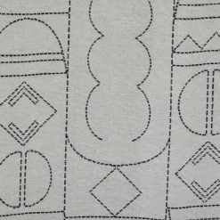 Rideau|Atmosphera, cru017dateur d'intu017drieur Rideau tissé (140 x 260 cm) Mala Noir