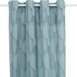 Rideau|Atmosphera, cru017dateur d'intu017drieur Rideau tissé (140 x 260 cm) Wimbi Bleu