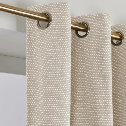 Rideau|EMINZA Rideau tissage jacquard (140 x 240 cm) Oscar Taupe