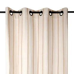 Coussin Déco D'Extérieur|Coussin Déco D'Extérieur|EMINZA Rideau toile de coton (135 x 260 cm) Ocealys Beige