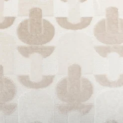 Rideau|Atmosphera, cru017dateur d'intu017drieur Rideau velours (140 x 260 cm) Luna Ecru