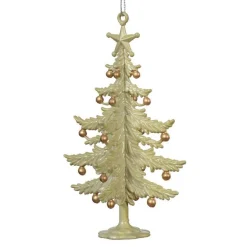 Décoration De Sapin|KAEMINGK Sapin à suspendre (H13 cm) Clochettes festives Menthe blanche Vert menthe