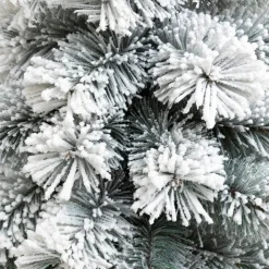 Sapin Artificiel De Noël|JJA Sapin artificiel de Noël en pot (H70 cm) Windy Peak Vert enneigé Sapin enneigé