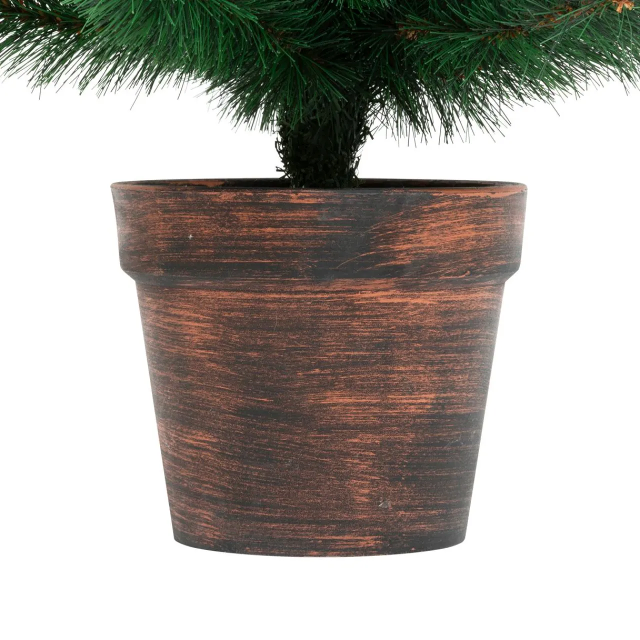 Sapin Artificiel De Noël|JJA Sapin artificiel de Noël en pot (H100 cm) Windy Peak Vert sapin Sapin vert