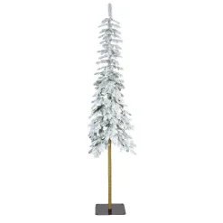 Sapin Artificiel De Noël|EMINZA Sapin artificiel de Noël (H180 cm) Sierra Vert enneigé Sapin enneigé