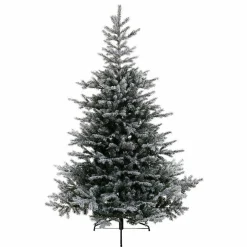 Sapin Grande Taille|Sapin Artificiel De Noël|EMINZA Sapin artificiel de Noël (H240 cm) Glorious Vert enneigé Sapin enneigé