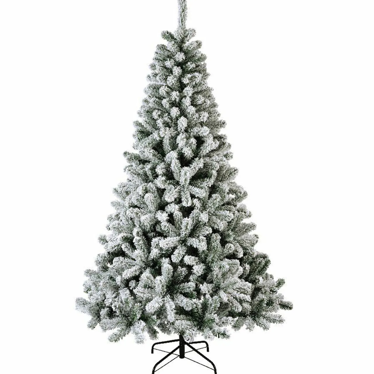 Sapin Artificiel De Noël|EMINZA Sapin artificiel de Noël (H150 cm) King Vert enneigé Sapin enneigé