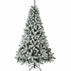 Sapin Grande Taille|Sapin Artificiel De Noël|EMINZA Sapin artificiel de Noël (H240 cm) King Vert enneigé Sapin enneigé