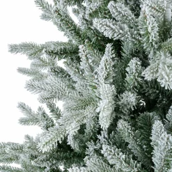 Sapin Grande Taille|Sapin Artificiel De Noël|EMINZA Sapin artificiel de Noël (H240 cm) Allix Vert enneigé Sapin enneigé