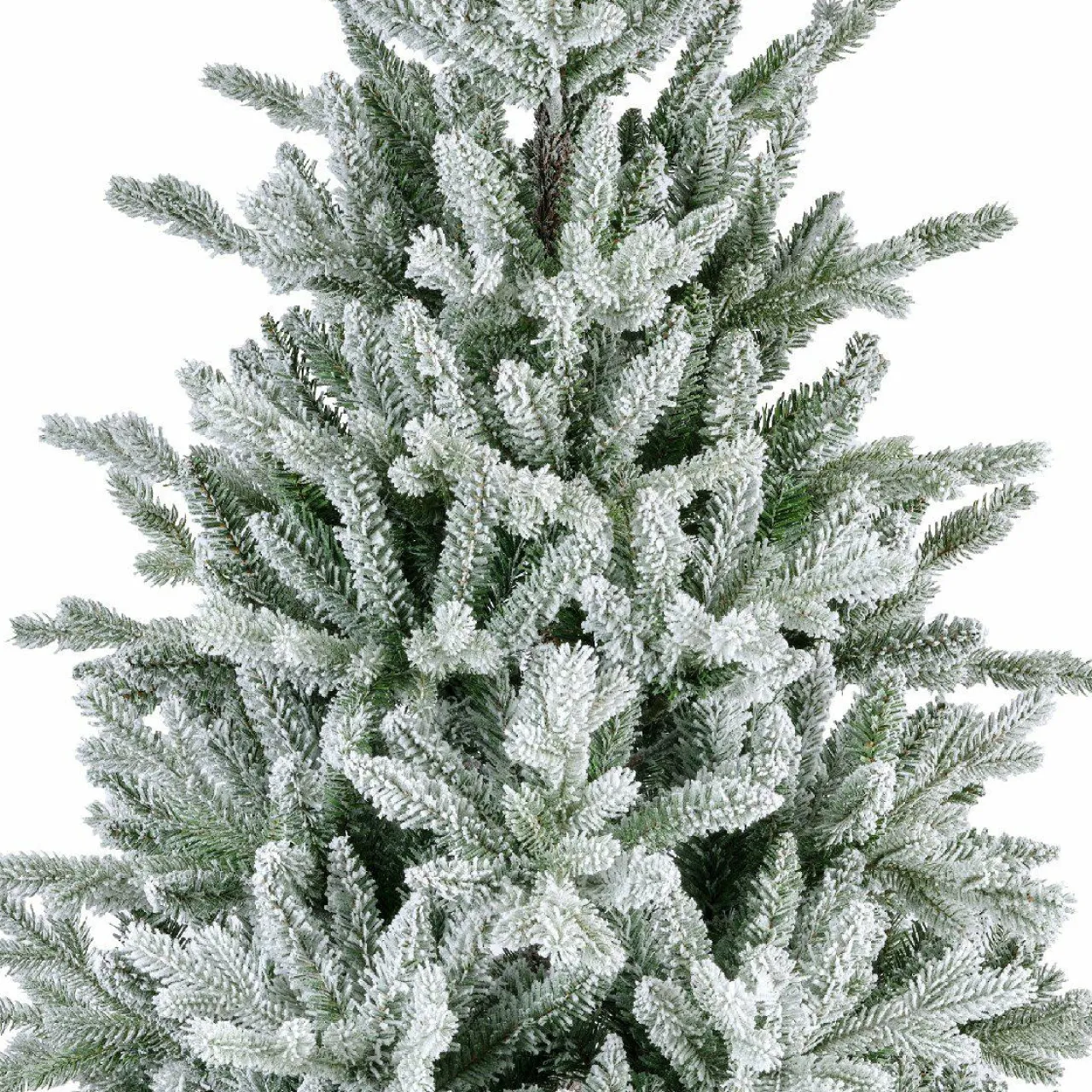Sapin Artificiel De Noël|EMINZA Sapin artificiel de Noël (H150 cm) Allix Vert enneigé Sapin enneigé
