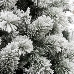 Sapin Artificiel De Noël|EMINZA Sapin artificiel de Noël (H180 cm) Edmonton Vert enneigé Sapin enneigé