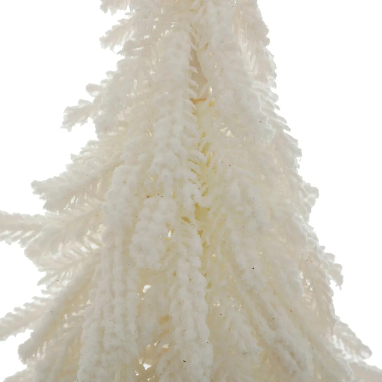 Déco Et Objet De Noël|JJA Sapin décoratif en jute (H27 cm) Givré Blanc