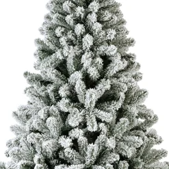 Sapin Grande Taille|Sapin Artificiel De Noël|EMINZA Sapin de Noël artificiel lumineux 640 LED (H300 cm) King Vert enneigé Sapin enneigé lumineux