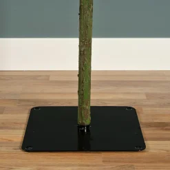 Sapin Artificiel De Noël|EMINZA Sapin de Noël artificiel lumineux 150 LED (H180 cm) Sierra Vert enneigé Sapin enneigé lumineux